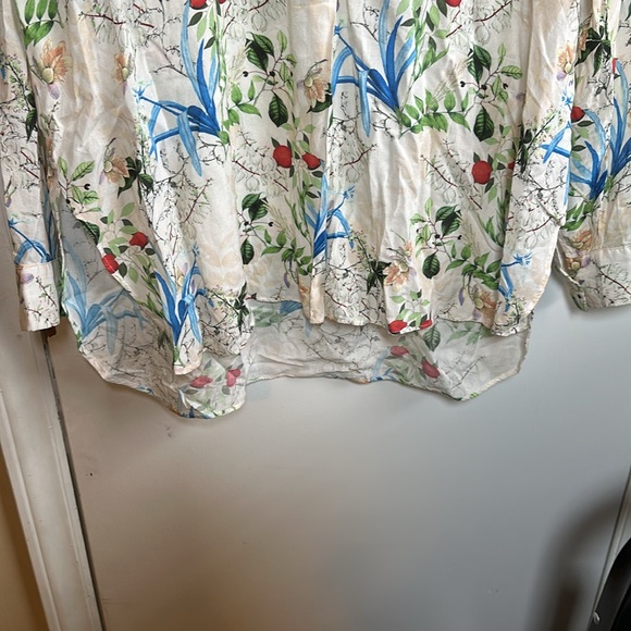 Zara floral print blouse - Picture 7 of 8